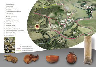 Parcours de visite extérieure en autonomie