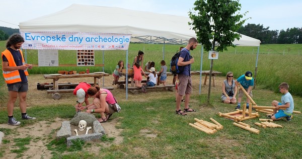 Archaeological dig workshop Zážitkový park Zeměráj