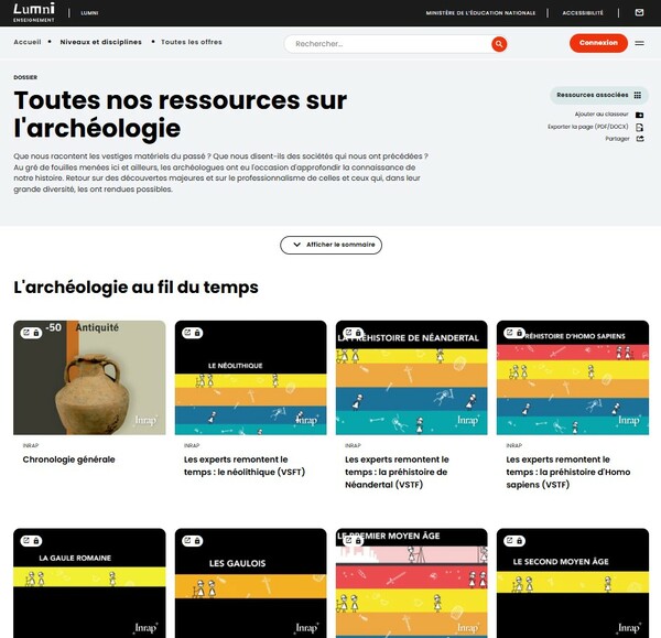 Ressources du partenaire Lumni Enseignement