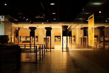 Vue du musée archéologique de Jublains