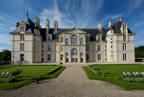 La facade nord du château