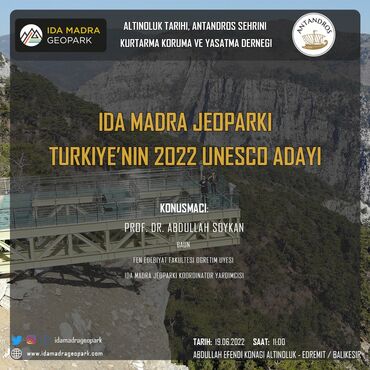Presentation of İda Madra Geopark Project