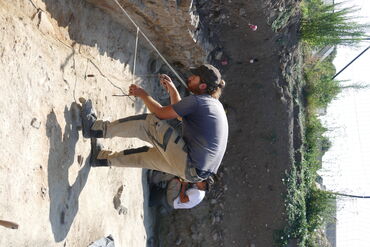 Chantier de fouilles site du Bourg, Jublains