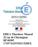 EREA Théodore Monod