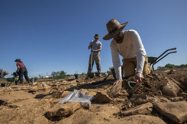 Les fouilles de Vix par l'INRAP en 2019
