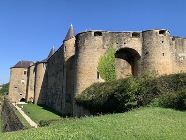 Château fort de Sedan, vue des tours jumelles