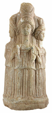  Archaeology of Daily Life Exhibition”, Triple Hekate Figurine, Marble, Roman Period, 1st century BCE – 4th century AD.