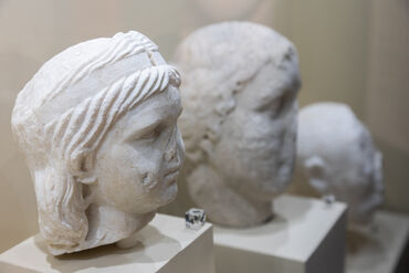 Testine scultoree di età romana
