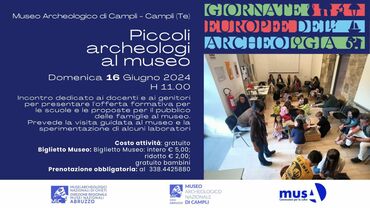 GEA 2024-Campli Piccoli archeologi al Museo