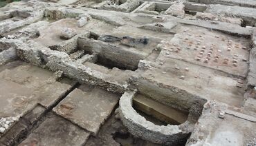 Bathhouse of the Roman house in Apulum (2023 excavation))