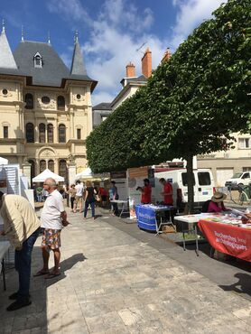 Village de l'archéologie à Orléans en 2018