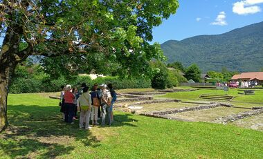 Visite de la villa gallo-romaine