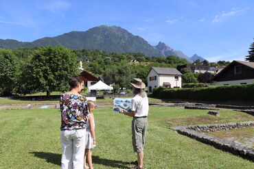 Découverte en famille de la villa gallo-romaine