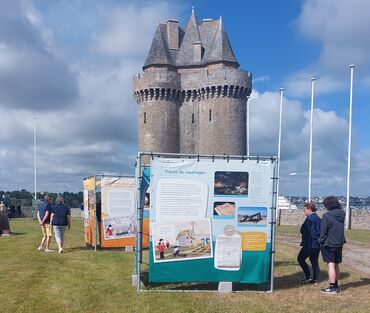 Exposition sur l'archéologie sous-marine à la Tour Solidor