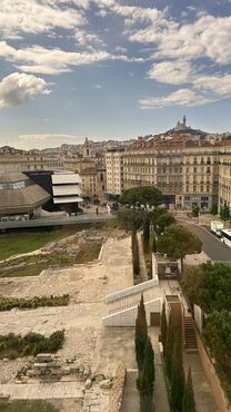 Entrée du Musée d'Histoire de Marseille