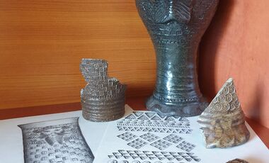Ceramika oraz rysunki naczyń grupy Falkego