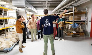 Visite guidée des réserves archéologiques de Paris