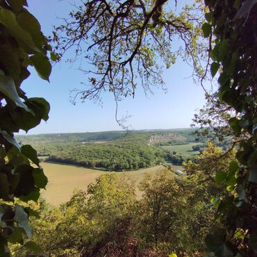 Vue sur la vallée de la Cure