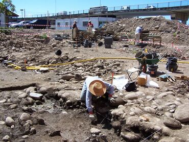 Vue Site d'archéologie préventive, site amérindien, Port Autonome de Basse-Terre 3