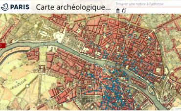 Carte Archeologique De La Ville De Paris Ile De France Paris Die Europaischen Archaologietage